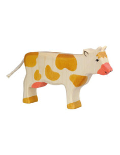 Holztiger Houten Koe Bruin