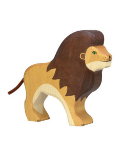 Holztiger Houten Leeuw