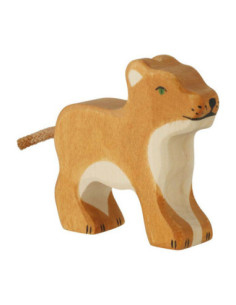Holztiger Houten Leeuw Klein