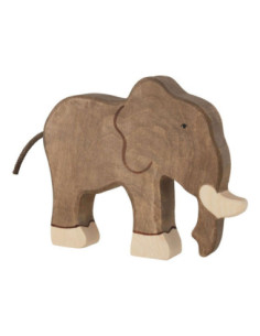 Holztiger Houten Olifant