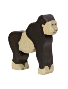 Holztiger Houten Gorilla