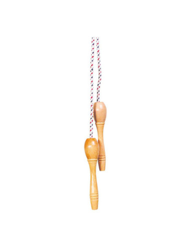 Goki Springtouw met Houten Handvat 240cm