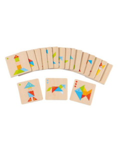 Goki Houten Tangram Wereld