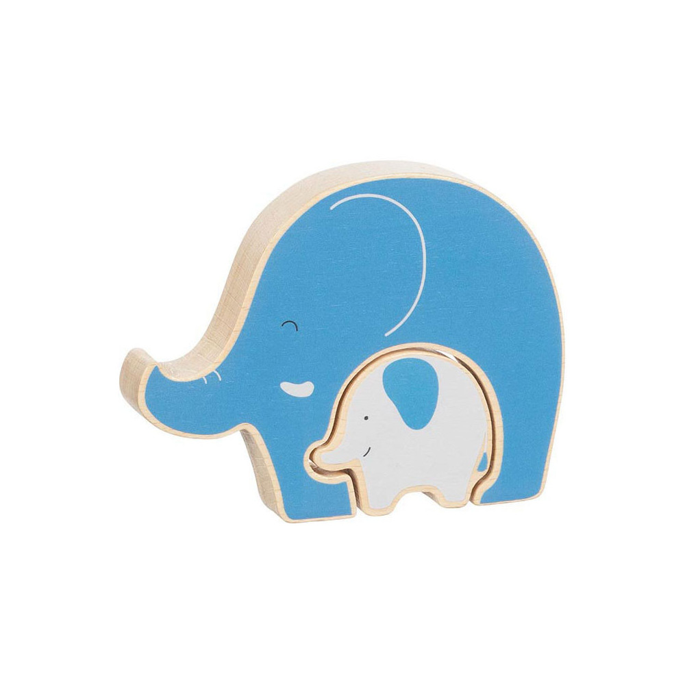 Goki Houten Puzzel Staand Olifant 2st.