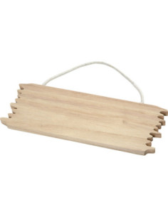 Schild Naambord Hout met...