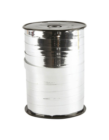 Cadeaulint Zilver Metallic 250m