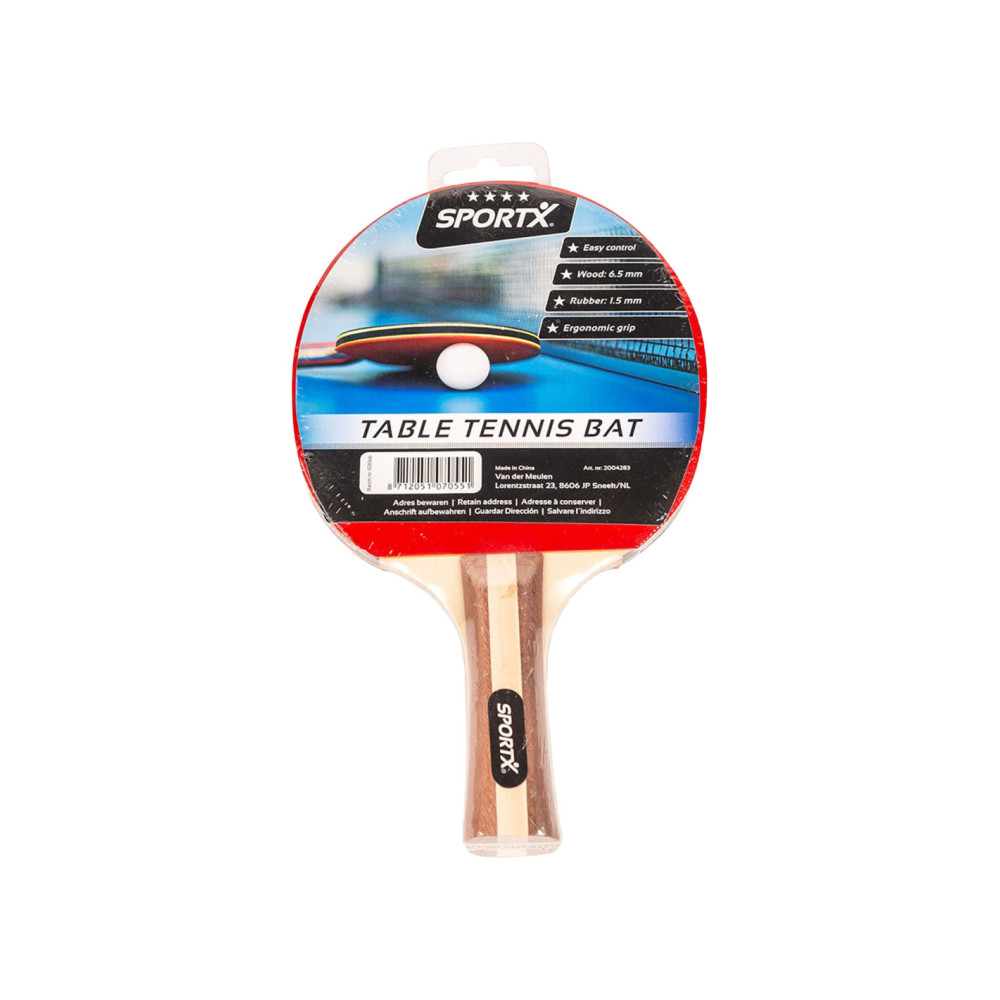SportX Tafeltennisbatje 4 Sterren