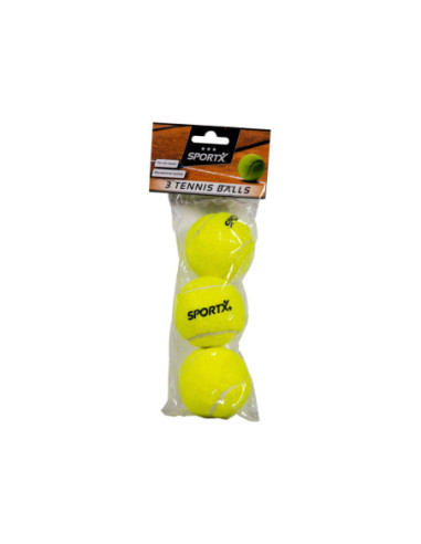 SportX Tennisballen 3st.