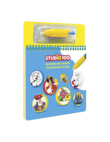 Studio 100 Kleuren met Water Kleurboek