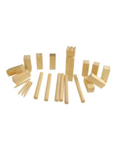 Kubb Set Groot Hout FSC 17dlg.