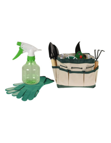 Tuingereedschapset in Tas 8dlg. Tuingereedschapset in Tas 8dlg.