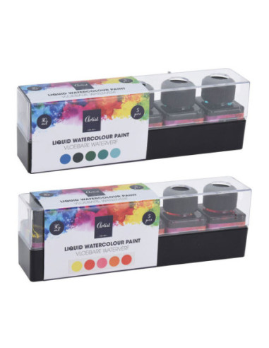 Waterverf 30ml Set van 5