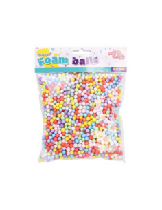 Gekleurde Foamballetjes 5-8mm.