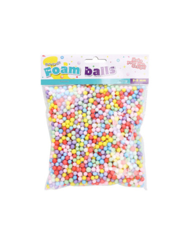 Gekleurde Foamballetjes 5-8mm.