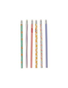 Grijze HB Potloden Print 6st.