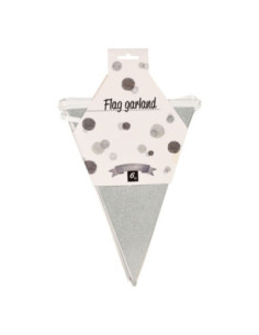 Vlaggenlijn Zilver 6m