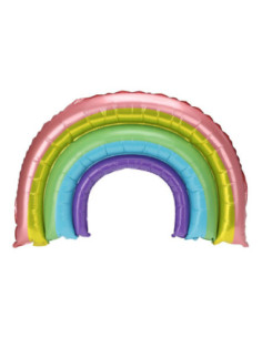 Folieballon Regenboog 60cm