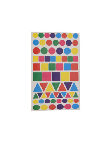 Stickers Geometrische Vormen 288st.