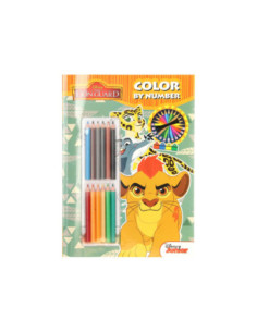 Kleuren op Nummer - Lion King