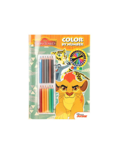 Kleuren op Nummer - Lion King