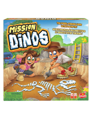 Dig em Up Dino's - Kinder Bordspel