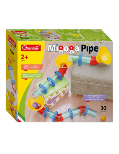 Quercetti Migoga Pipe Knikkerbaan 30dlg.