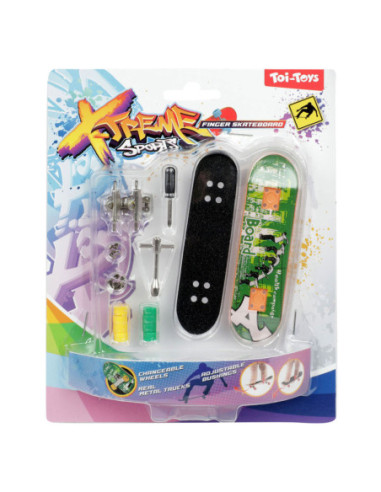 Skate Vinger Skateboard met Extra Wielen
