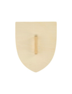 Houten Schild met Handvat