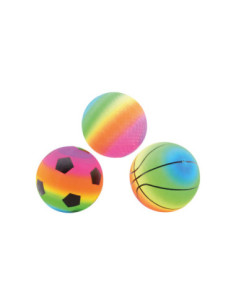 Regenboog Bal diameter21cm