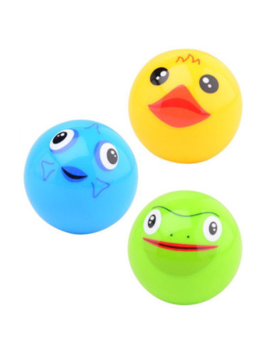 Happy World Dieren Bad Speelballen 3st.