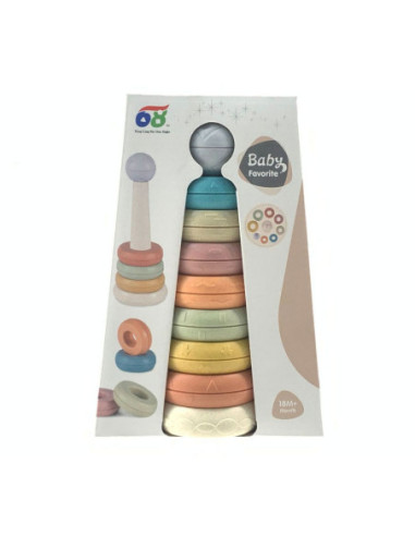 Baby Stapeltoren Pastel
