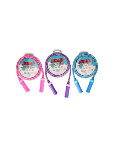 Springtouw Kleur Gestreept 200cm