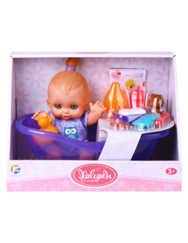Poppenset met Ligbad