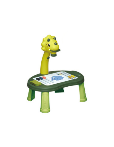 Teken Projectie Tafel Dino 34dlg.