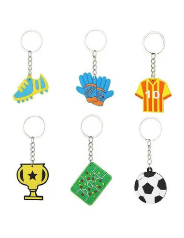 Sleutelhanger Voetbal 12st.