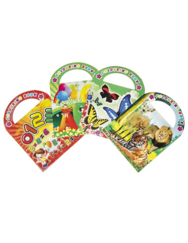 Kleurboekje met Stickers 12st.