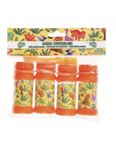 Bellenblaas Dinosaurus, 4x60ml - 3...