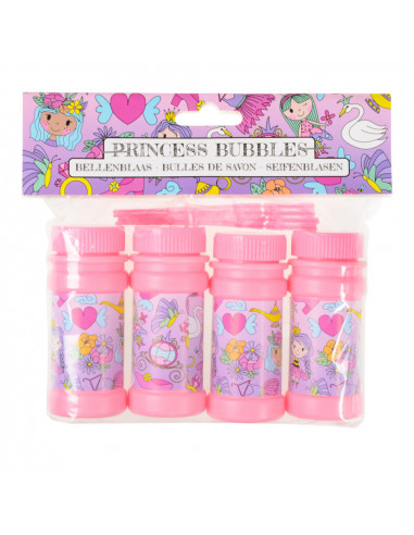 Bellenblaas Prinses, 4x60ml - 3 pakjes