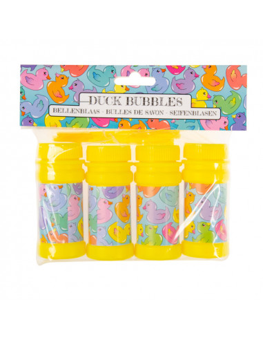 Bellenblaas Eendje, 4x60ml - 3 pakjes