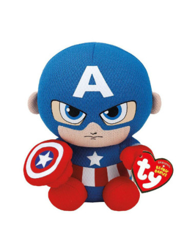 Ty Beanie Captain America  15cm