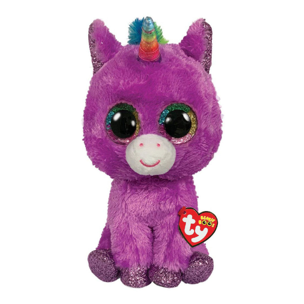 Ty Beanie Buddy Rosette Unicorn 24cm