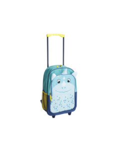 Kindertrolley Dino Blauw