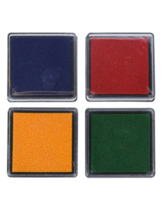 Stempelset van 4 Kleuren