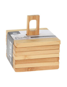 Onderzetter Bamboe Set van 6