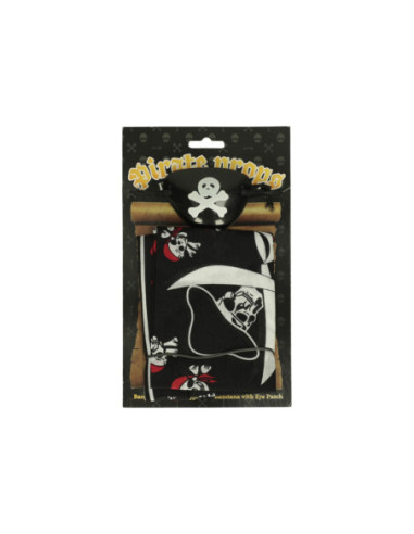Piraten Bandana met Ooglapje