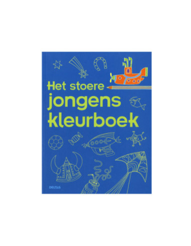 Het Stoere Jongens Kleurboek