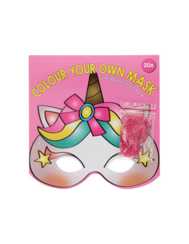 Maskers Maken Knutselboek - Eenhoorn...