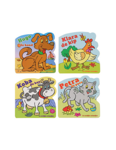 Kartonboek Mijn Vrolijke Vriendjes