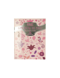 One in One Kleurboek Roze