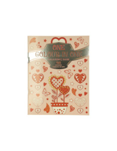 One in One Kleurboek Rood